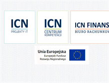 Tablet Screenshot of icn.pl